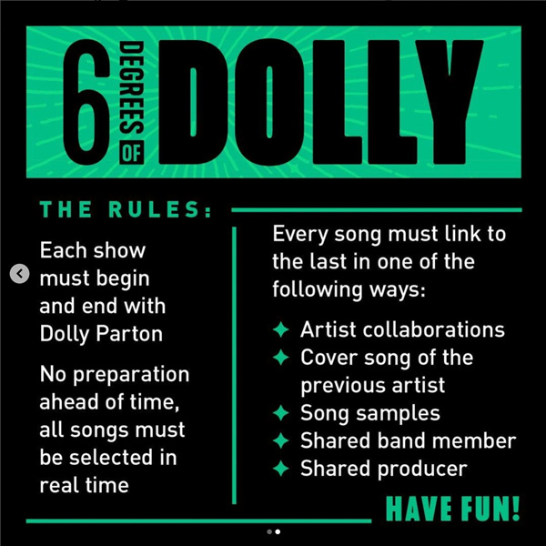 6 Degrees of Dolly